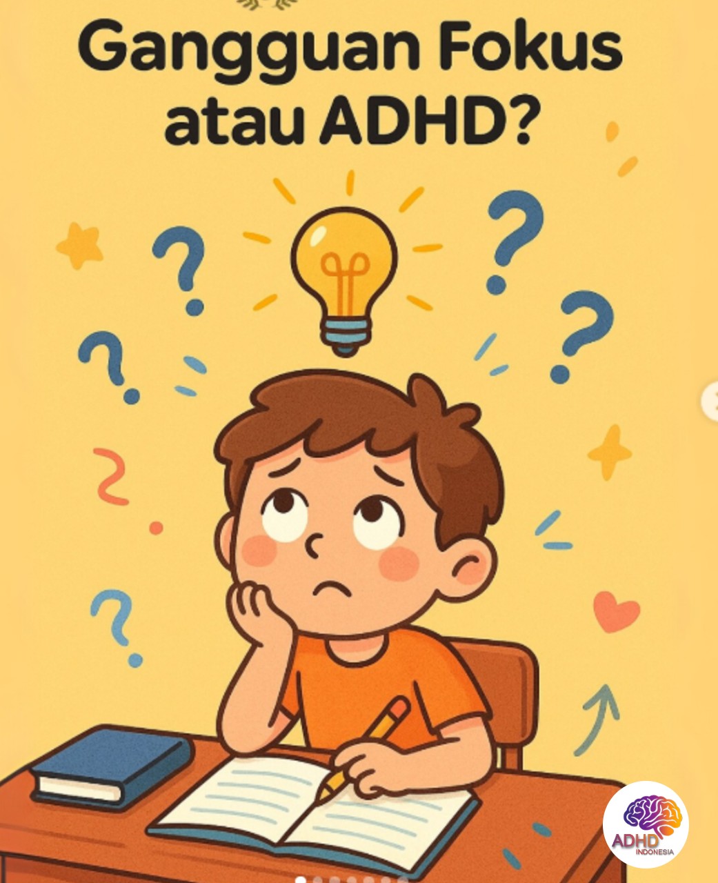 ADHD dan Kesulitan Fokus Anak: Edukasi untuk Keluarga di Kabupaten Sikka
