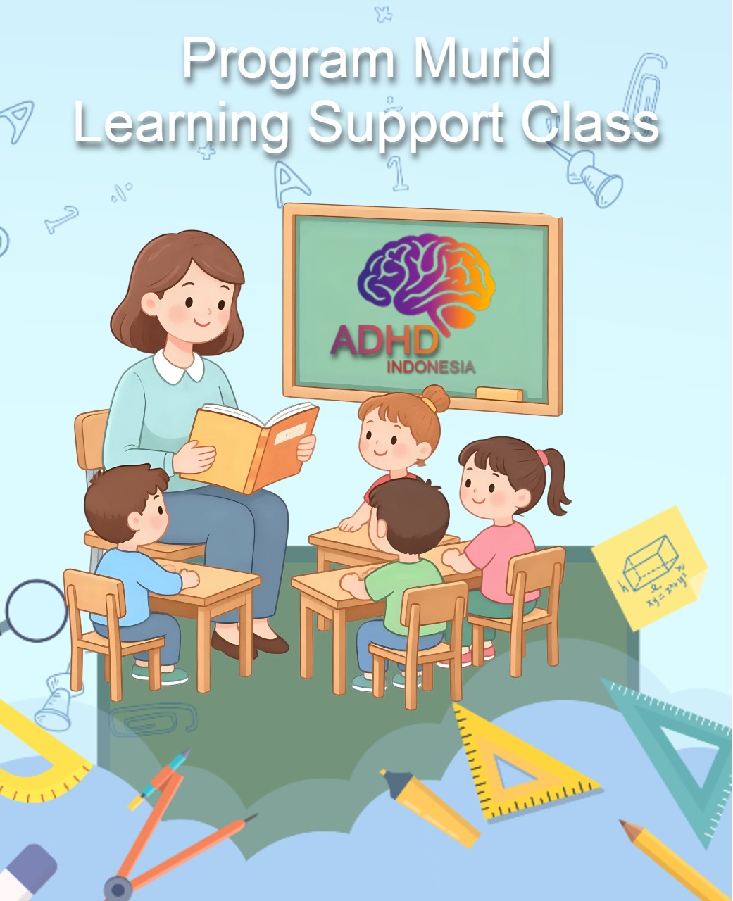 Program ADHD Indonesia Kabupaten Sikka Kelas Pendampingan Belajar (Learning Support Class)