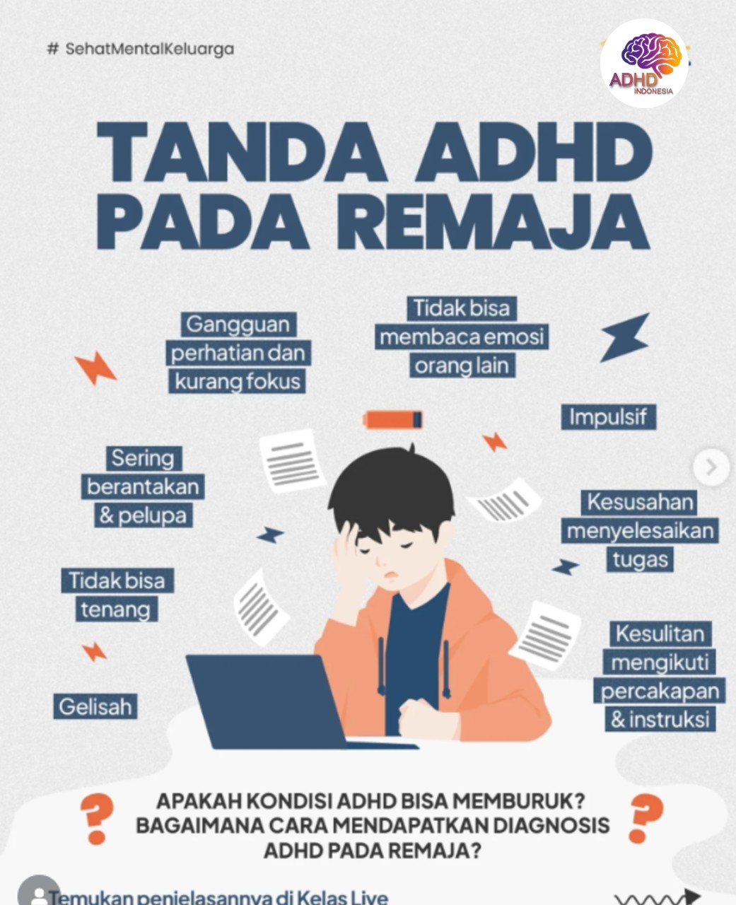 Screening ADHD Non-Diagnostik: Edukasi Awal bagi Orang Tua di Kabupaten Sikka