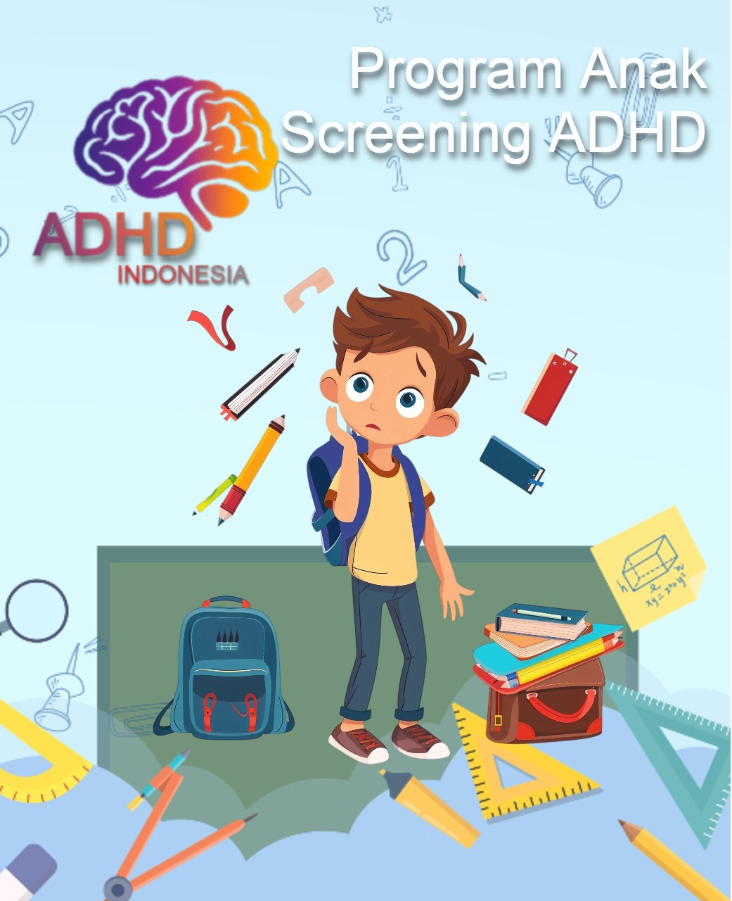 Program ADHD Indonesia Kabupaten Sikka Screening ADHD Non-Diagnostik